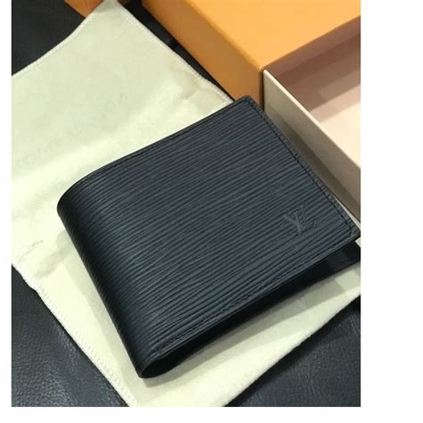 louis vuitton epi mens leather wallet